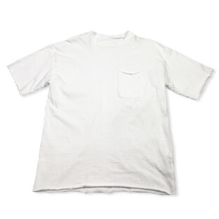 105TEE POCKET #WHITE