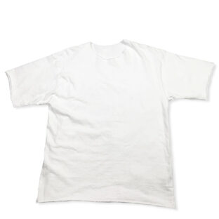 105TEE CUT OFF #WHITE