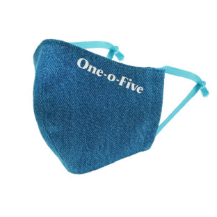 105XX　DENIM　MASK 　＃KIDS（5歳～10歳）　TURQ