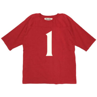 105XX FOOTBALL TEE  #RED