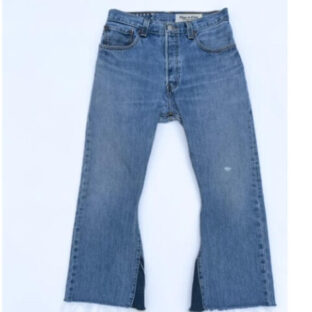 105XX CROPPED INDIGO(LADY’S) Size SMALL 30in. #002