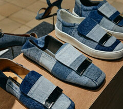 Sergio Rossi × デニム (Levi's501)